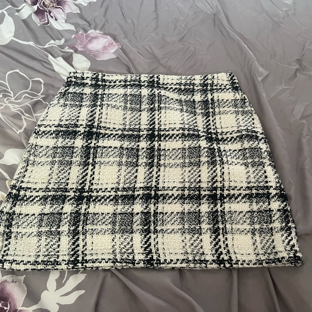 Plaid Mini Skirt